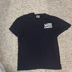 Men's Black Short Sleeve Logo Tee